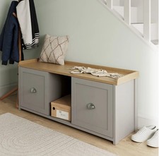 Lancaster 2 Door Shoe Bench