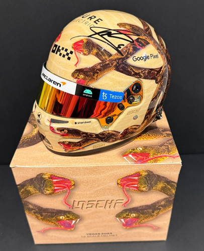 Lando norris signed 2024 las - 2024,