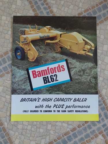 Bamfords bl62 baler - bamfords, vintage