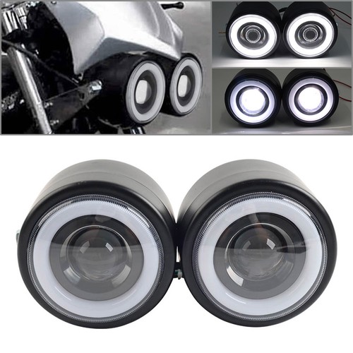 Twin headlight motorcycle - twin,