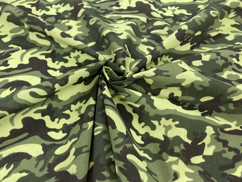 Patterned polycotton fabric - patterned,