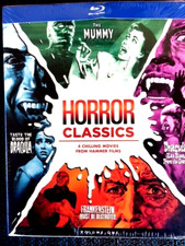 HAMMER HORROR CLASSICS 1959-1970 (4 Blu-Ray Box Set) Factory Sealed OOP