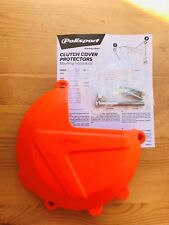  CLUTCH COVER PROTECTOR GUARD FITS KTM  EXC XCW  250 300 2017-2018 ORANGE