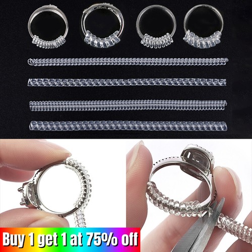 6pcs spiral cord ring - 3-6pcs, size