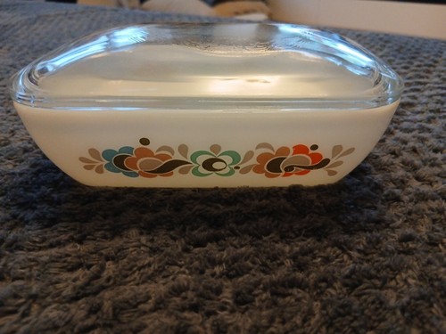 Pyrex jaj glass - glass, butter