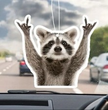 Funny Raccoon Car Air