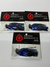 Zero Gravity Jigs by Catch Outdoors, Lot of 3, Slow Falling, New
