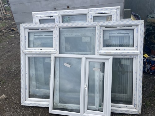 White upvc double glazed - double,
