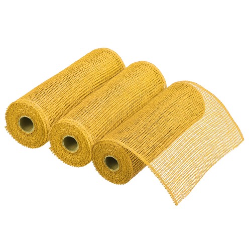 3pcs poly burlap - 10",