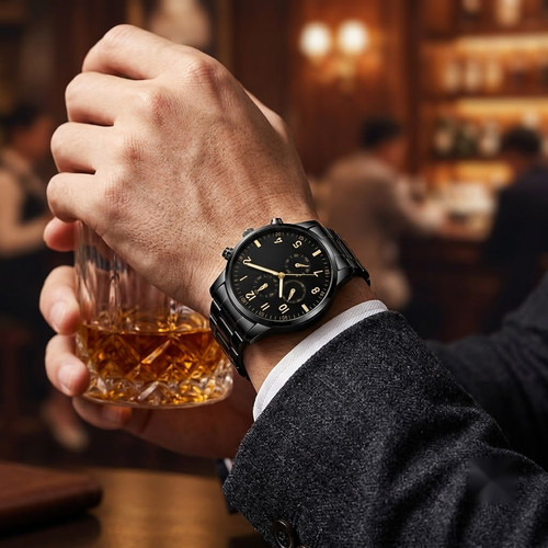 Waterproof men watch - waterproof,
