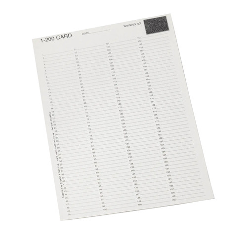 200 blind scratch card - x,