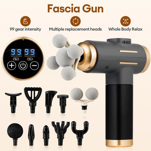 In1 electric massage gun - 11-in1-electric,