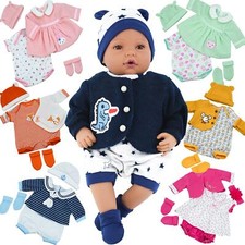 Baby Doll Play Clothes Girl Boy Outfits Suitable For 20" Reborn Dolls BiBi Doll