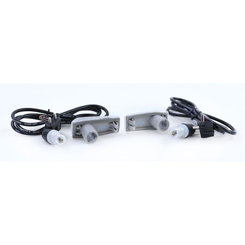 White side repeaters blinkers - white,