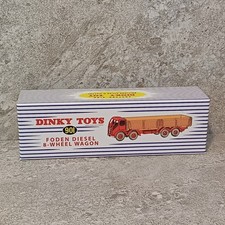 ATLAS / DINKY TOYS,  901 FODEN 8 WHEELER WAGON REPO BOX ONLY