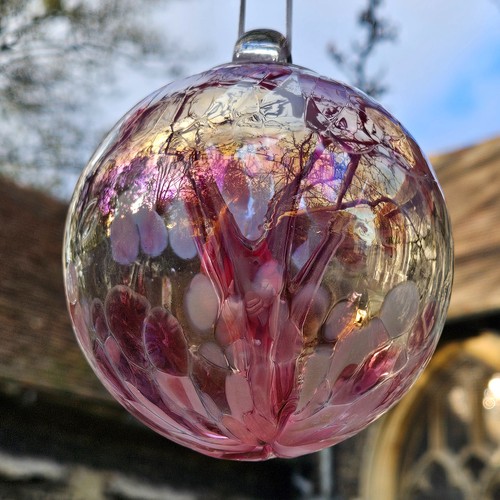 Glass witches ball fae - glass,