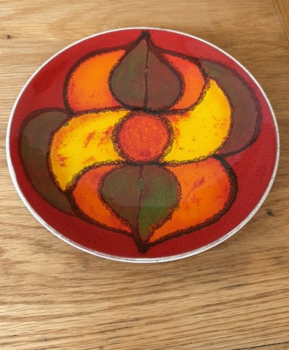 Poole pottery delphis plate - poole,