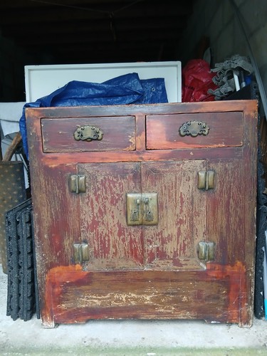 Vintage wooden asian oriental - wooden,
