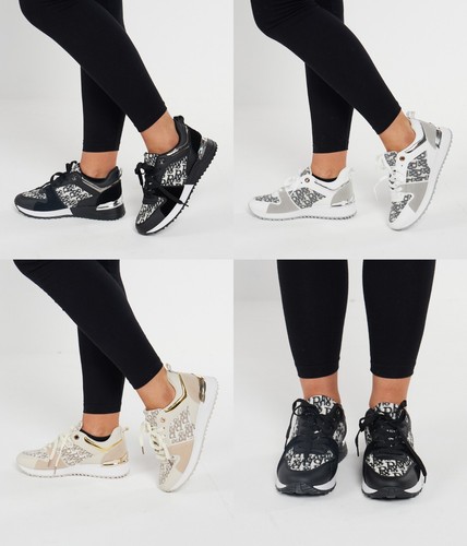 Womens designer style trainers - womens,