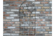 Huge 103cm Hanging Candle Tealight Holder 15 Tealights Black Metal Wall Mounted