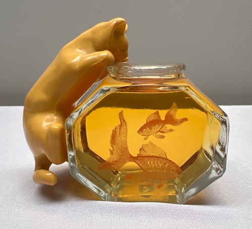 Vintage avon curious kitty - avon,
