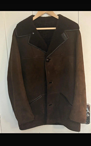 Nurseys mens brown shearling - brown,