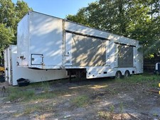 HGV artic Oldbury enclosed car transporter trailer race trailer
