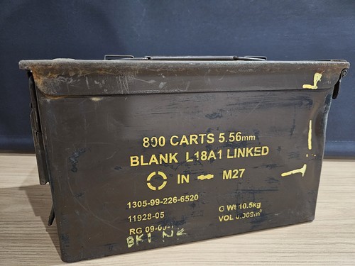 Genuine military ammo box - genuine,