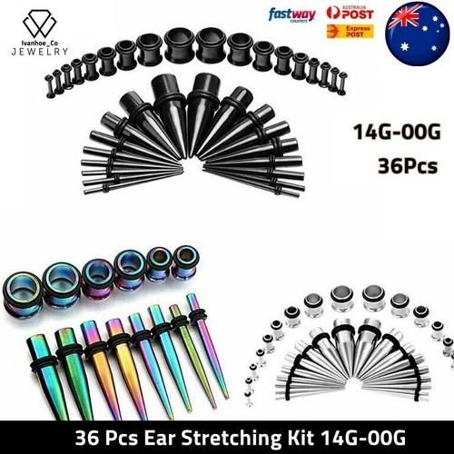 36pcs ear stretching - 36pcs, kit