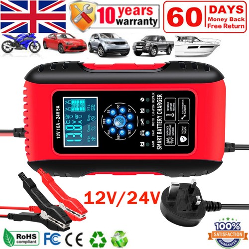 Amp 12v 24v car - 10-amp,