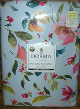 DORMA MODERN ROMANCE EYELET CURTAINS - FULLY LINED - BLACKOUT - 66" X 54"