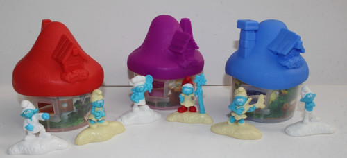 Mcdonalds smurfs lost - smurfs, village