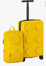LEGO Hardside Carry On & Backpack Luggage Set in Yellow