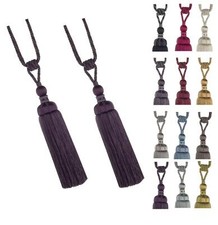 2 x Swish Marrakesh Curtain Tiebacks exotic Tassel style Large (86cm)