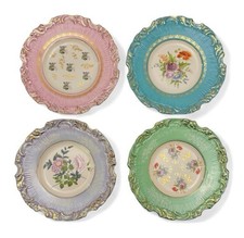 1 Anthropologie Decorative Plate Nature Table Bohemian Victorian Guided Age 8.5”