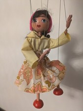 Traditional Pelham Puppets String Marionette Doll ~ 10" String Puppet ~ Vintage