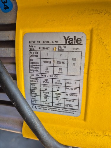 Yale cpv yom2023 electric - yale,
