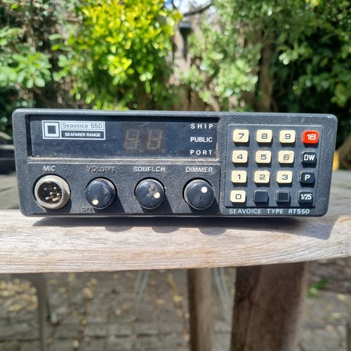 Seavoice 550 marine radio - seavoice,