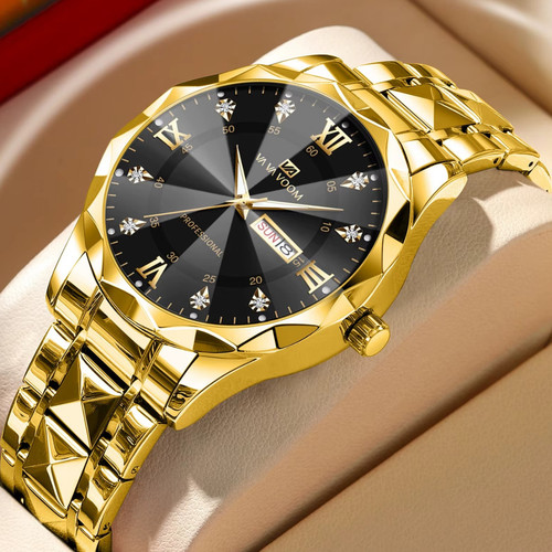 Mens luxury quartz watch gents - luxury,