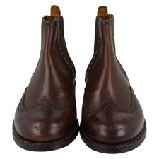 Mens Grenson Brown Brogue Boots UK 7 - Ex Display Seconds A265