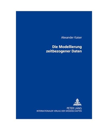 Die modellierung zeitbezogener - modellierung,