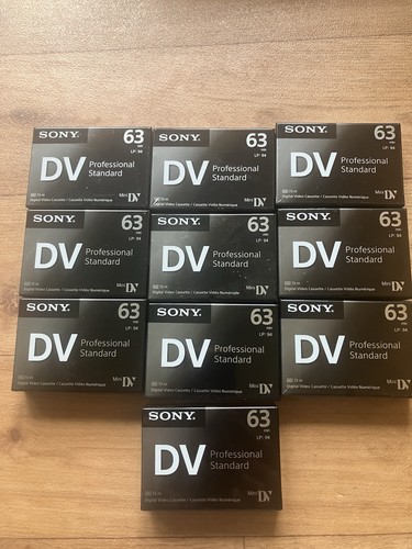 Sony dvm63ps minidv 63min - minidv,