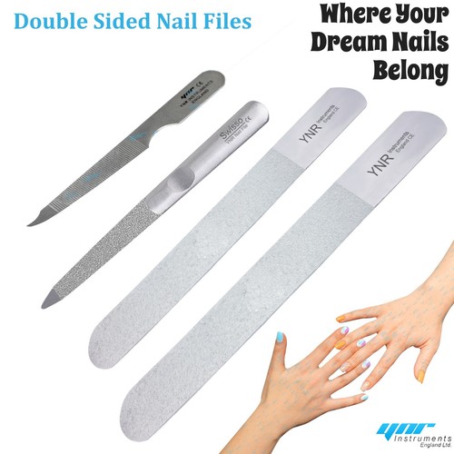 Stainless steel nail files - steel,