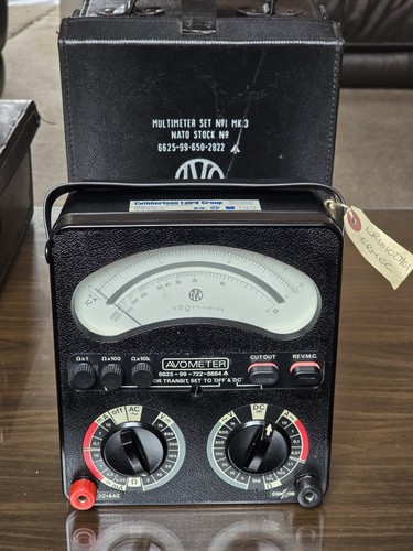 Vintage avo test - test, meter
