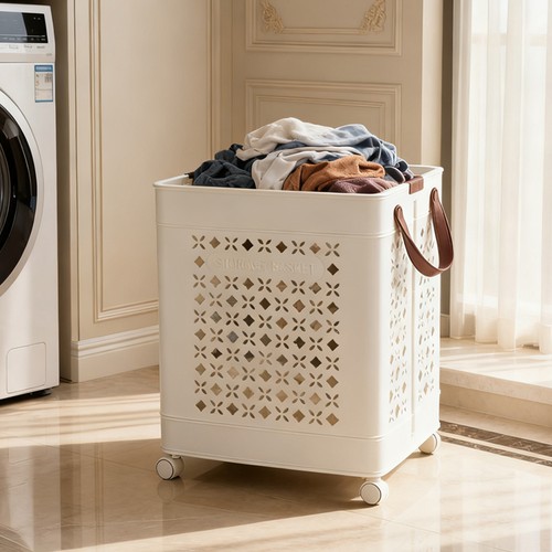 Large foldable plastic laundry - foldable,