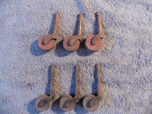 Cast iron castors non - iron,