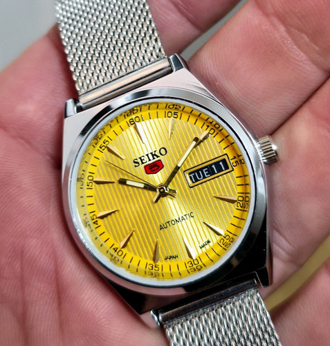 Vintage seiko sports - seiko, yellow