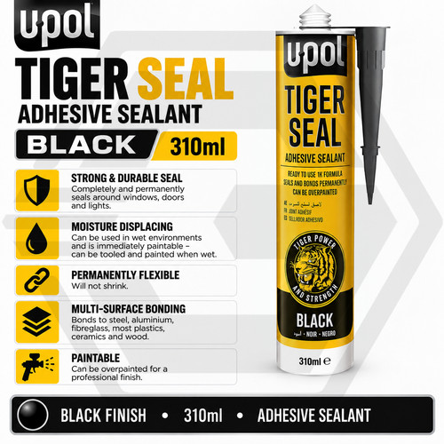 Pol tiger seal black - tiger,