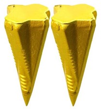 2 Log Splitter Wedge Maul Wood