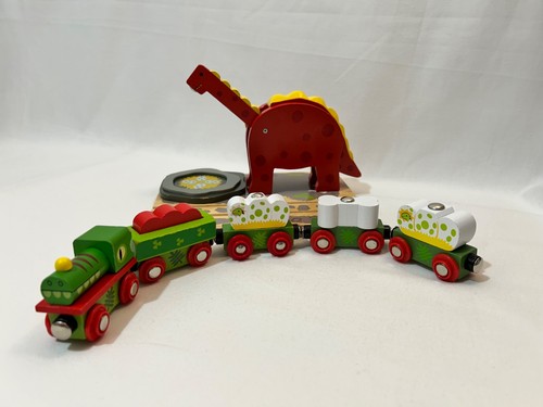 Wooden bigjigs dinosaur - wooden,
